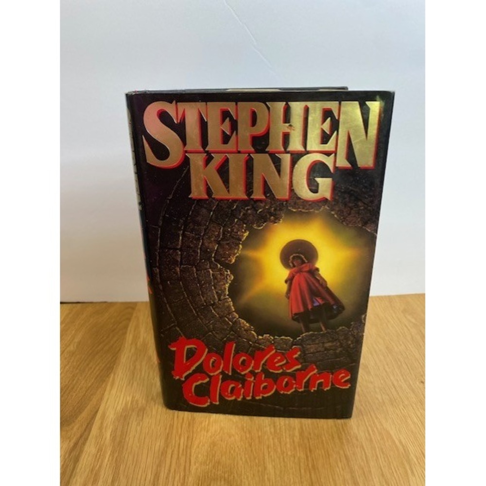 Dolores Claiborne Stephen King 1993 1st Edition 1st Print w Dust Jacket